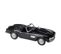 Die-cast car models 1:24 For BMW 507 Alloy Sports Car Model Die-cast Metal Classic Car Vehicle Model High Simulation Collection Alloy car models(Open black)