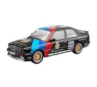 Die-cast car models 1:24 For BMW M3 760Li Model Miniature Alloy Diecast Car Rubber Tire With Lights And Sounds Vehicle Scale model car(M3 Black)