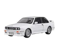 Die-cast car models 1:24 For BMW M4 M3 Miniature Model Die-cast Alloy Car With Sound And Light Rear Sliding Door Can Be Opened Alloy car models(M3 White)