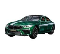 Die-cast car models 1:24 For BMW M8 MH8 800 MANHART Alloy Car Model Die-cast Car Model Alloy car models(Green)