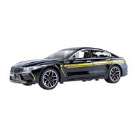 Die-cast car models 1:24 For BMW M8 MH8 800 MANHART Alloy Car Model Die-cast Metal Car Car Model With Sound And Light Alloy car models(Balck)
