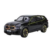 Die-cast car models 1:24 For BMW XM Alloy Car Model Die-cast Off-road Vehicle With Light, Sound And Pull Back Function Alloy car models(Black)