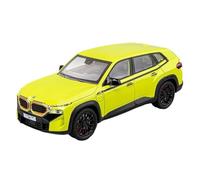 Die-cast car models 1:24 For BMW XM Alloy Car Model Metal Die-casting Ornaments Sound And Light Car Model Ornaments Alloy car models(Yellow Original box)
