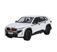 Die-cast car models 1:24 For BMW XM Alloy SUV Car Model Die-cast Off-road Vehicle With Light, Sound And Pull Back Function Alloy car models(White)