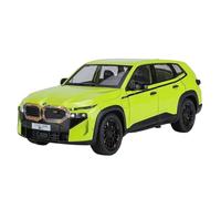 Die-cast car models 1:24 For BMW XM Alloy SUV Car Model Die-cast Off-road Vehicle With Light, Sound And Pull Back Function Alloy car models(Green)