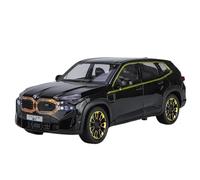 Die-cast car models 1:24 For BMW XM Alloy SUV Car Model Die-cast Off-road Vehicle With Light, Sound And Pull Back Function Alloy car models(Black)