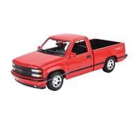 Die-cast car models 1:24 For Chevrolet 1993 454 SS Pickup Truck Simulation Alloy Car Model Crafts Ornaments Collectibles Alloy car models(1993 454 SS Pick-up1)