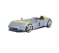 Die-cast car models 1:24 For Ferrari 458 Challenge FXX K 488 FORMULA RACING Alloy Luxury Car Diecast Car Model Alloy car models(Monza SP1 1)