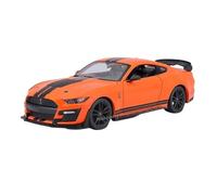 Die-cast car models 1:24 For Ford Mustang GT Old Model 1967 Simulation Alloy Car Model Craft Ornaments Collection Alloy car models(2020 Mustang GT500-)