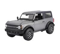 Die-cast car models 1:24 For Ford Mustang GT Old Model 1967 Simulation Alloy Car Model Craft Ornaments Collection Alloy car models(2021 Ford Bronco1)