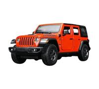 Die-cast car models 1:24 For Jeep Wrangler Rubicon 4xe Alloy Car Model Ornaments Front Wheel Rotatable Die-cast Model Alloy car models
