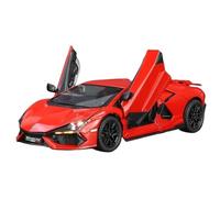 Die-cast car models 1:24 For Lamborghini Aventador Alloy Car Die-cast Model Scale Car Model Alloy car models(Red with box)