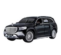 Die-cast car models 1:24 For Mercedes-Benz Maybach GLS600 Alloy Car Model SUV Die-cast Car Simulation Sound And Light Car Alloy car models(Black box)
