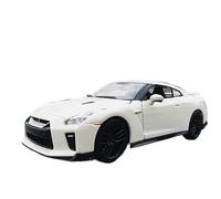 Die-cast car models 1:24 For Nissan Ares GTR 2017 Car Model Rally Diecast Vehicle Scale Car Model Collectible Alloy car models(2017 Nissan GT-R)