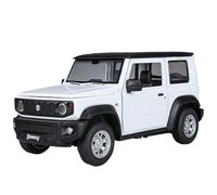 Die-cast car models 1:24 For Suzuki Jimny Alloy Car Model Die-cast Metal Off-road Vehicle Model Alloy car models(White)
