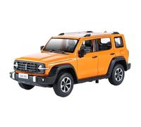 Die-cast car models 1:24 For Tank 300 Alloy Car Model Rear Wheel Suspension Pull Back Car With Light And Sound High Simulation Car Alloy car models(Orange)