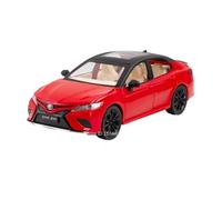 Die-cast car models 1:24 For Toyota RAV4 Camry Model Car Metal Simulation Collection Sound And Light Alloy car models(Camry Red)