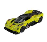 Die-cast car models 1:32 For Aston Martin DB12 Valkyrie Alloy Die-cast Car Model Miniature Pull-back Car Collection Ornaments Alloy car models(Valkyrie Yellow)