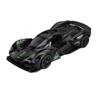 Die-cast car models 1:32 For Aston Martin DB12 Valkyrie Alloy Die-cast Car Model Miniature Pull-back Car Collection Ornaments Alloy car models(Valkyrie Black)