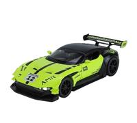 Die-cast car models 1:32 For Aston Martin Vulcan Super Sports Car Alloy Die-cast Model With High Sound And Light Simulation Alloy car models(Green1 box)
