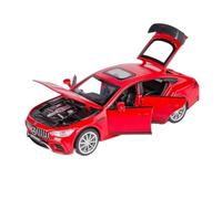 Die-cast car models 1:32 For Benz AMG GT63 Sports Car Alloy Die-cast Car Model Sound And Light Pull Back Collectible Alloy car models(Red box)