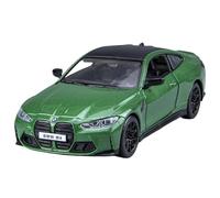 Die-cast car models 1:32 For BMW M4 IM G82 Super Sports Car Alloy Car Model With Pull Back Sound And Light Collection Alloy car models(M4 Green)