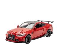 Die-cast car models 1:32 For BMW M4 IM G82 Super Sports Car Alloy Car Model With Pull Back Sound And Light Collection Alloy car models(Red)
