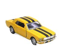 Die-cast car models 1:32 For Ford Mustang Retro Classic Car Model Alloy Die-cast Car Model Exquisite Collection Alloy car models(Yellow-boxed)