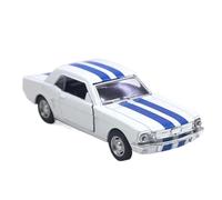 Die-cast car models 1:32 For Ford Mustang Retro Classic Car Model Alloy Die-cast Car Model Exquisite Collection Alloy car models(White-boxed)