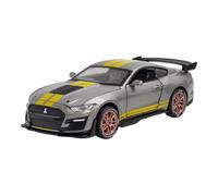 Die-cast car models 1:32 For Ford Mustang Shelby GT500 Alloy Sports Car Model Die-cast Car Metal Car Imitation Real Car Model Alloy car models(Titanium A)