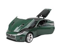 Die-cast car models 1:32 For Jaguar F-TYPE Coupe Alloy Car Model Die-cast Car Metal Car Model Scale Model Collection Alloy car models(Green)