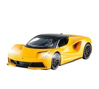 Die-cast car models 1:32 For Lotus EVIJA Alloy Pure Electric Sports Car Model Die-cast Metal Super Racing Car Model Bar Collection Alloy car models(Yellow)