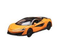 Die-cast car models 1:32 For McLaren 600LT Supercar Model RMZ CiTY Die-cast Metal Vehicle Miniature Collection Ornaments Alloy car models(Orange2)