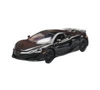 Die-cast car models 1:32 For McLaren 600LT Supercar Model RMZ CiTY Die-cast Metal Vehicle Miniature Collection Ornaments Alloy car models(Black)