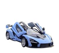 Die-cast car models 1:32 For McLaren Senna Sports Car Alloy Car Model Die-cast Metal Car Model High Simulation Collectible Alloy car models(Blue-boxed)