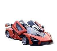 Die-cast car models 1:32 For McLaren Senna Sports Car Alloy Car Model Die-cast Metal Car Model High Simulation Collectible Alloy car models(Orange-boxed)