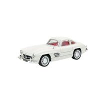 Die-cast car models 1:32 For Mercedes Benz 300SL Alloy Car Model Die-cast Metal Classic Car Car Model Simulation Car Model Alloy car models(White)