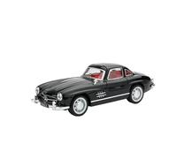Die-cast car models 1:32 For Mercedes Benz 300SL Alloy Car Model Die-cast Metal Classic Car Car Model Simulation Car Model Alloy car models(Black)
