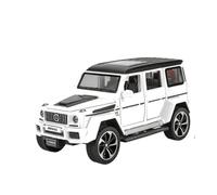 Die-cast car models 1:32 For Mercedes-Benz G63 Micro Off-road SUV Alloy Metal Die-casting Model Car With Sound And Light Alloy car models(White)
