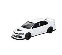 Die-cast car models 1:32 For Mitsubishi Lancer Evolution EVO JKM Alloy Miniature Car Die-cast Metal Scale Car Model Sound And Light Ornaments Alloy car models(White)