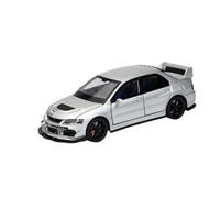 Die-cast car models 1:32 For Mitsubishi Lancer Evolution EVO JKM Alloy Miniature Car Die-cast Metal Scale Car Model Sound And Light Ornaments Alloy car models(Silvery)