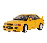 Die-cast car models 1:32 For Mitsubishi Lancer Evolution IX 3 Alloy Racing Car Model Die-cast Simulation Metal Sports Car Model Exquisite Ornaments Alloy car models(Yellow)