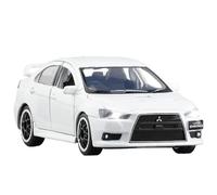 Die-cast car models 1:32 For Mitsubishi Lancer Evolution X10 Alloy Car Model Die-cast Metal Car Model Simulation Collection Exquisite Ornaments Alloy car models(White)