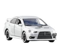 Die-cast car models 1:32 For Mitsubishi Lancer Evolution X10 Alloy Car Model Die-cast Metal Car Model Simulation Collection Exquisite Ornaments Alloy car models(Silvery)