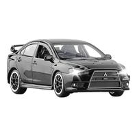 Die-cast car models 1:32 For Mitsubishi Lancer Evolution X10 Alloy Car Model Die-cast Metal Car Model Simulation Collection Exquisite Ornaments Alloy car models(Black)