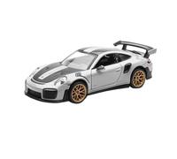 Die-cast car models 1:32 For Porsche 911 GT2 RS Sports Car Model Die-cast Metal Racing Model Alloy car models(Titanium)