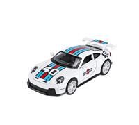 Die-cast car models 1:32 For Porsche 911 GT3 Super Sports Car Alloy Metal Die-casting Model Car Sound And Light Ornaments Alloy car models(White)