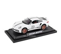 Die-cast car models 1:32 For Porsche Panamera911 Alloy Racing Car Model Die-cast Metal Lighting Desktop Ornaments Collection Alloy car models(911 White)