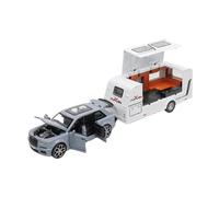Die-cast car models 1:32 For Rolls-Royce Cullinan RV Model Alloy Die-cast Off-road Vehicle With Sound And Light Camper Model Alloy car models(Titanium)