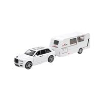 Die-cast car models 1:32 For Rolls-Royce Cullinan RV Model Alloy Die-cast Off-road Vehicle With Sound And Light Camper Model Alloy car models(White)